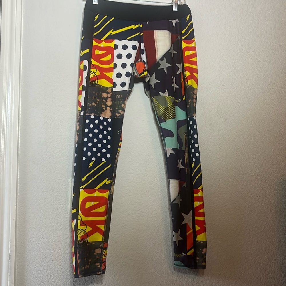 Reebok CrossFit women's leggings Training Sport Colorful. Size-M